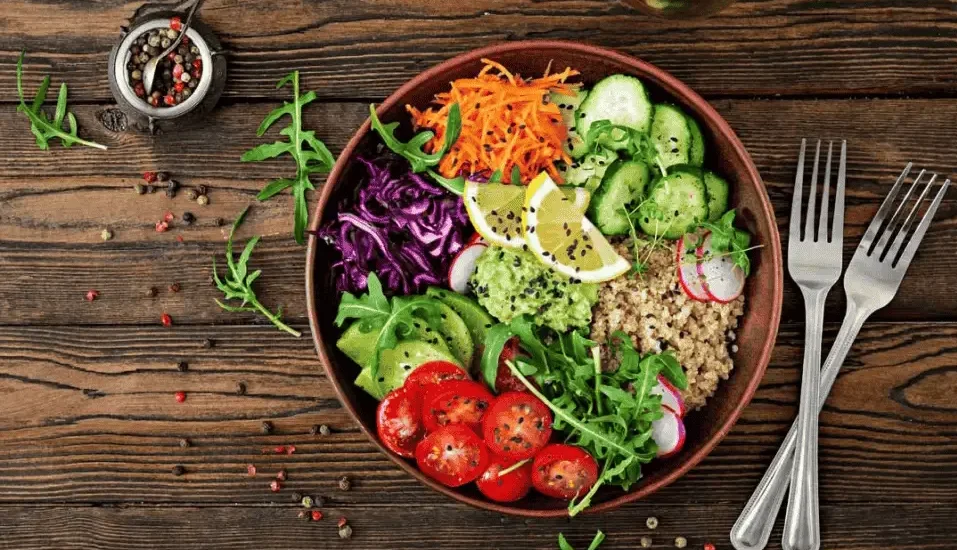 veg diet healthy food